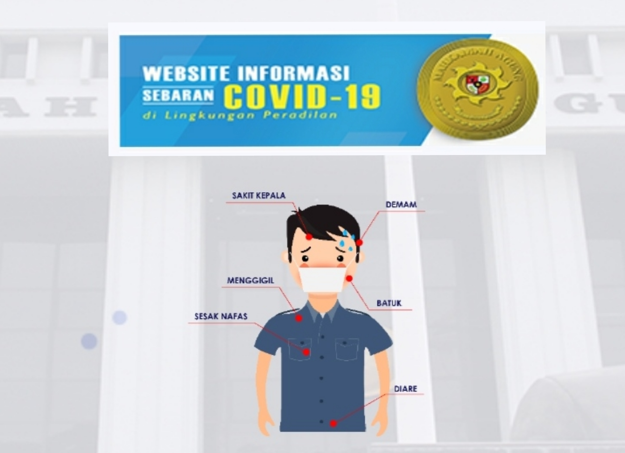 Informasi Sebaran Covid-19 di Lingkungan Peradilan Indonesia