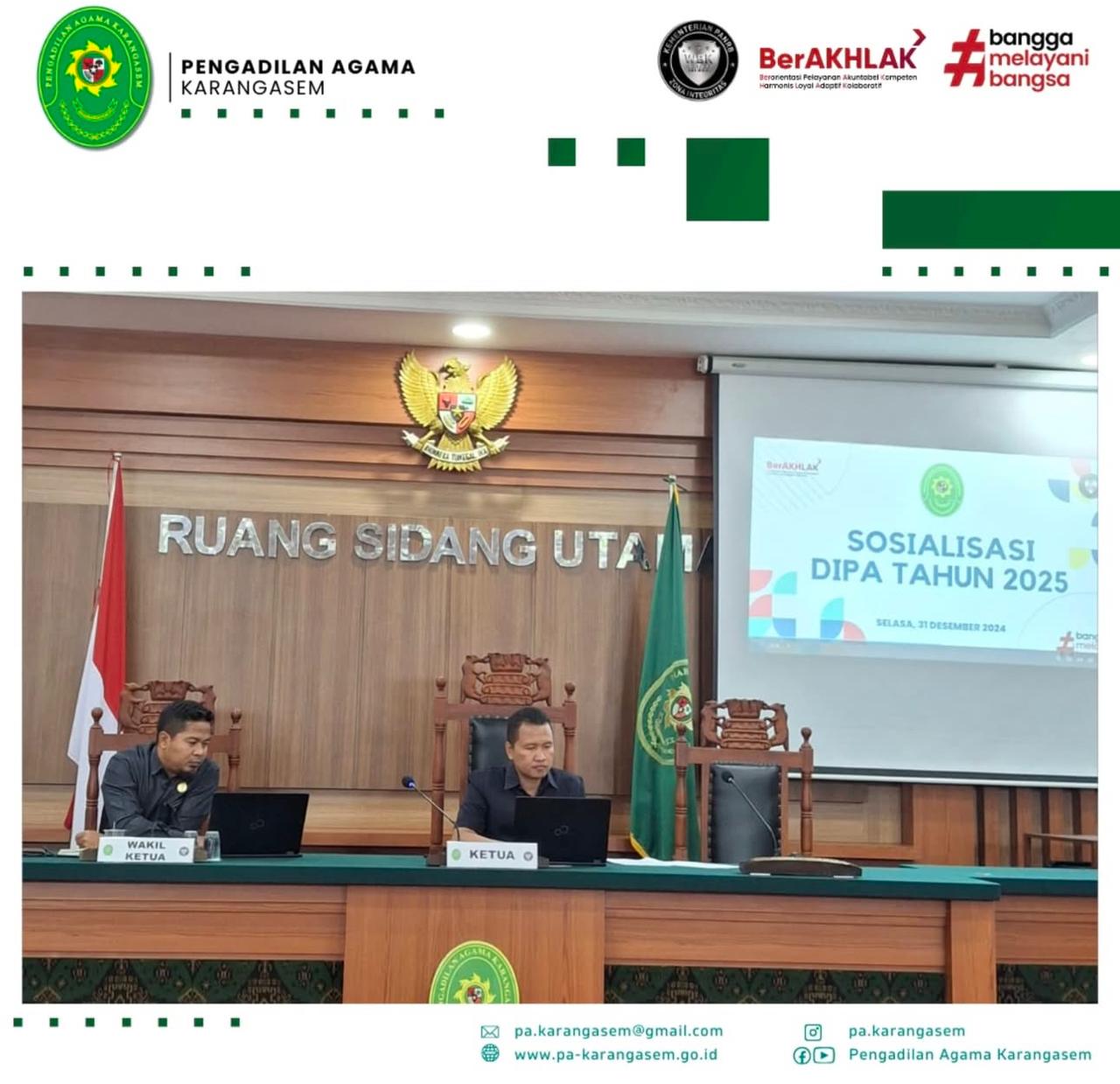 Sosialisasi DIPA 1